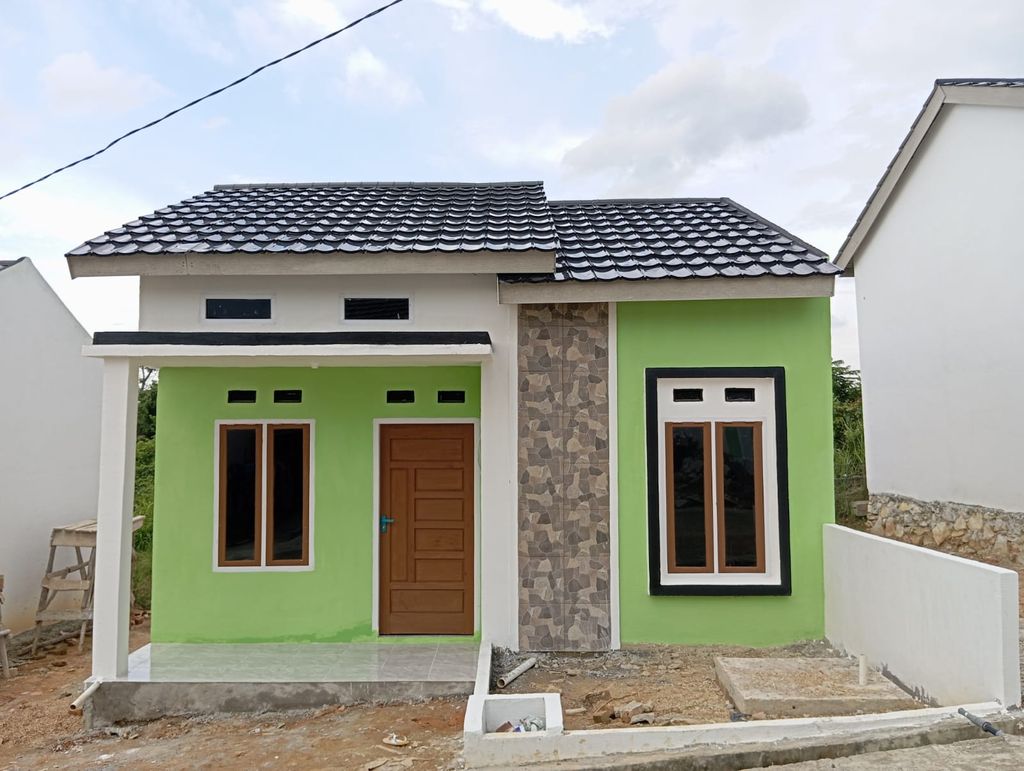 foto tampak rumah tipe SUBSIDI NEW 2025 perumahan Tubagus Palm Indah Residence 2