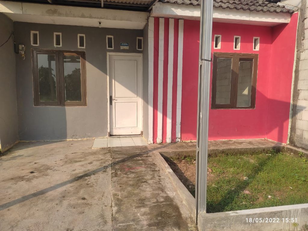 foto tampak rumah tipe 29/60 perumahan Dawuan Asri Berkat Alam Residence