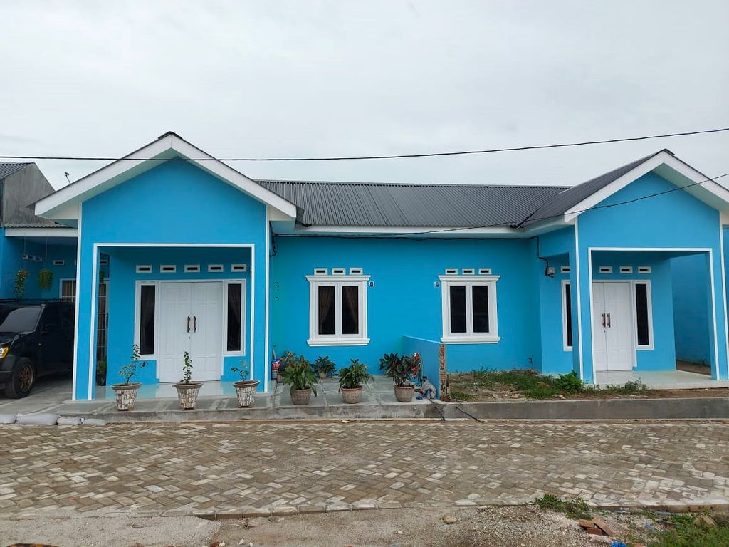foto tampak rumah tipe 36 perumahan GRIYA AL-FALAH IV