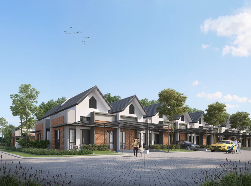 foto tampak rumah tipe 36 DANADIPA perumahan BEKASI TIMUR REGENCY 5