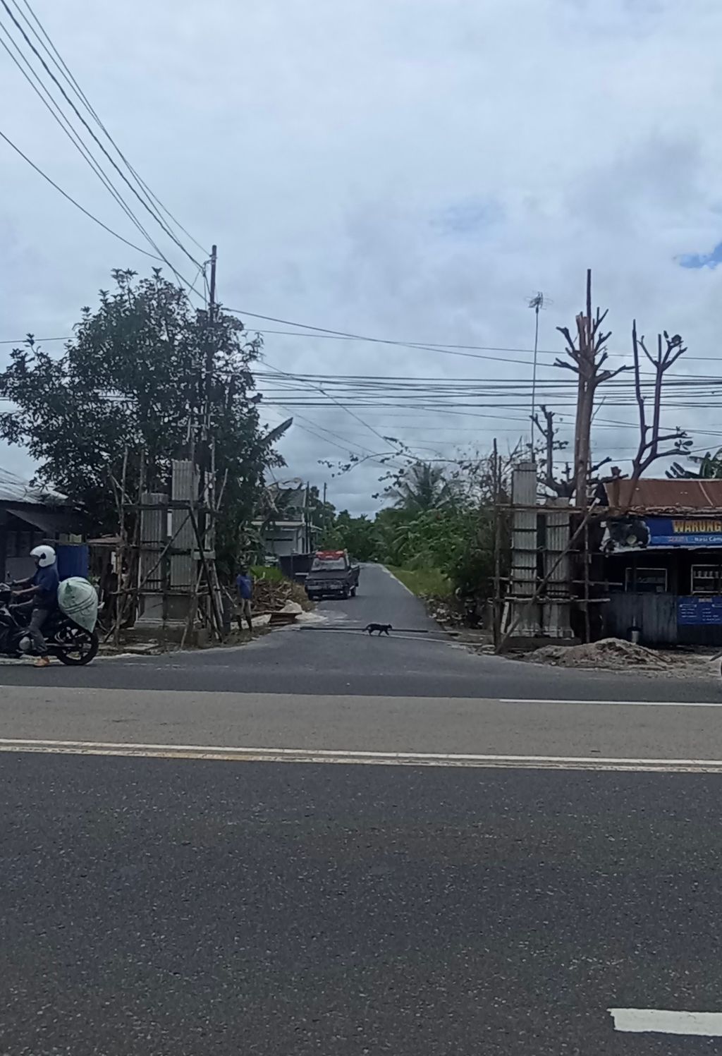 foto gerbang perumahan PURI TELAGA SARI AGUNG II