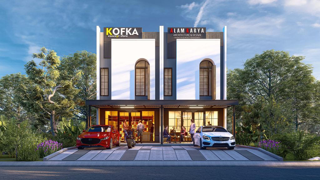 foto tampak rumah tipe RUKO 60/65 perumahan PESONA KAHURIPAN 9