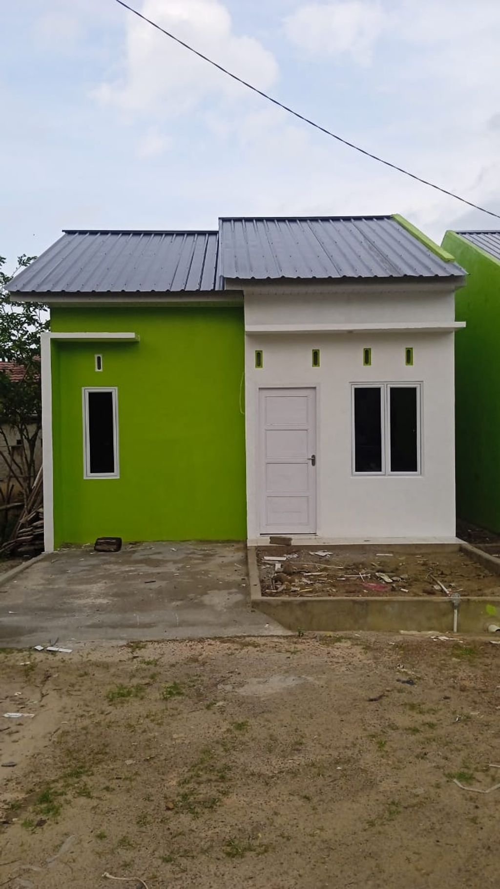 foto tampak rumah tipe 36 JH perumahan GREEN HILL RESIDENCE 3