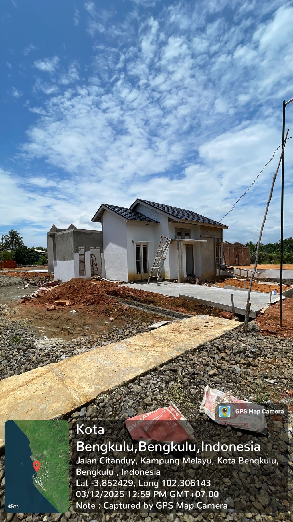 foto contoh rumah perumahan ADAM PARKLAND