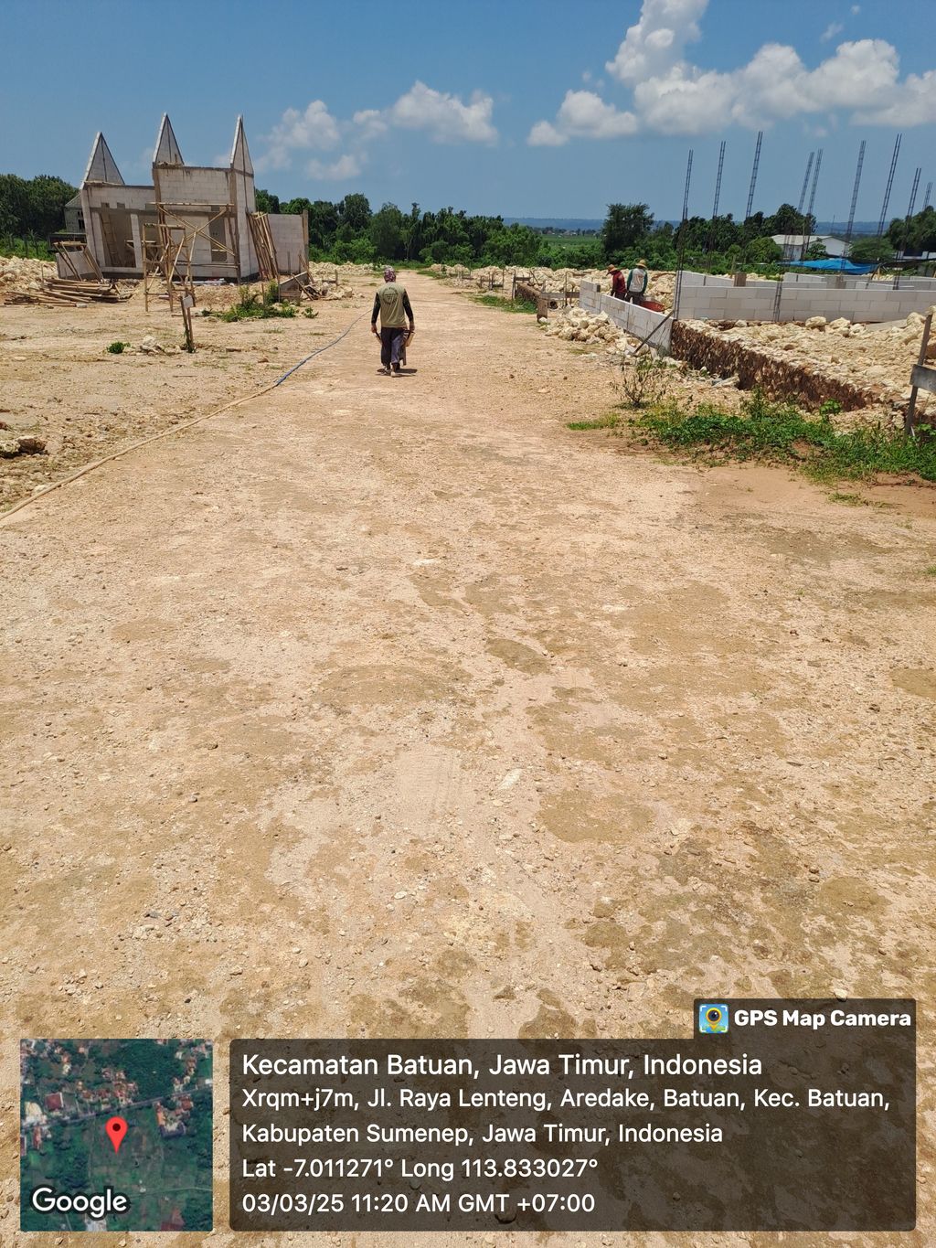 foto posisi tengah perumahan RATO AGUNG RESIDENCE