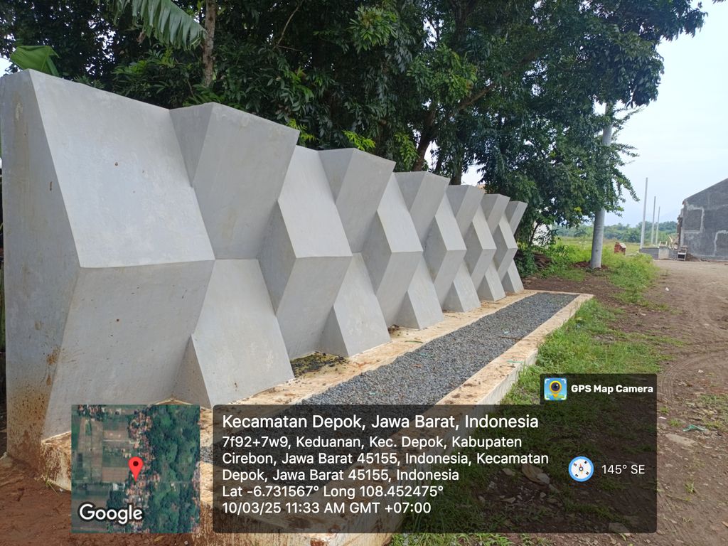 foto gerbang perumahan Puri Jati Permai Keduanan