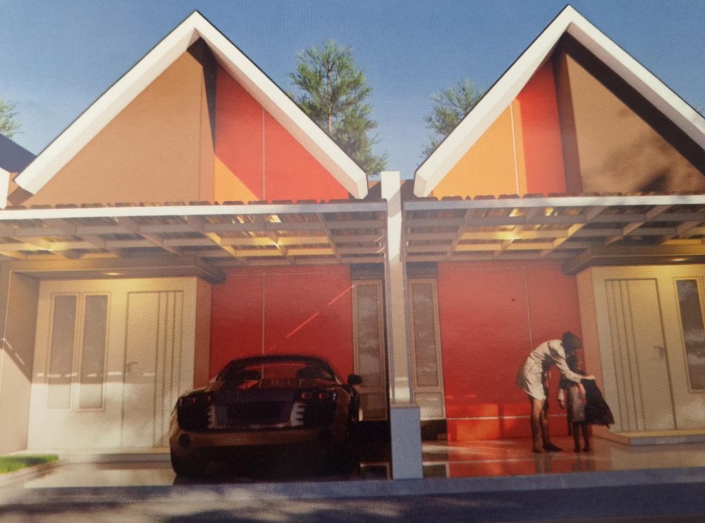 foto tampak rumah tipe 48 perumahan GRIYA NADILA RESIDENCE TAHAP 2