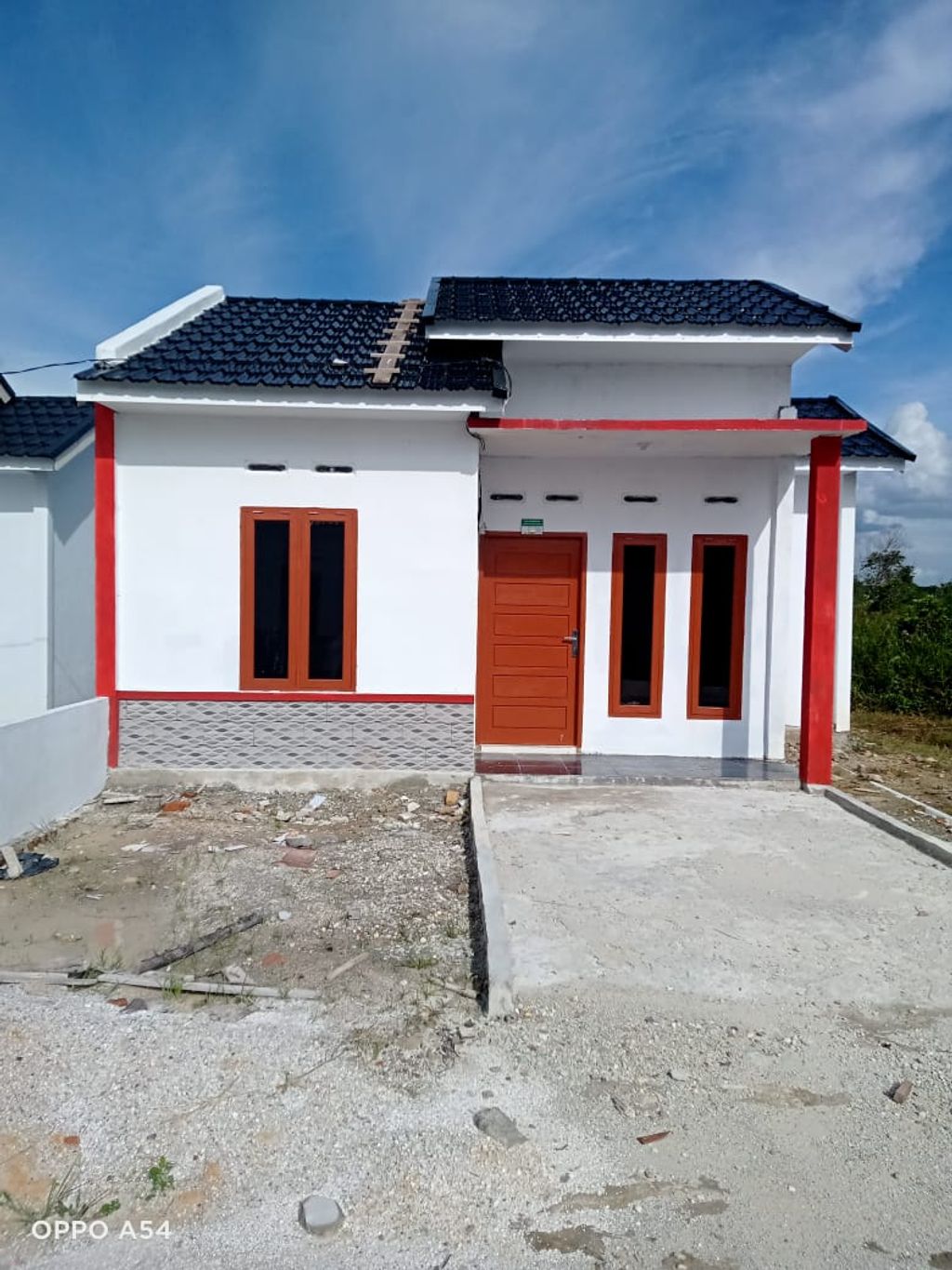 foto tampak rumah tipe 36 perumahan PERUMAHAN GRIYA SURYA MANTOVANI