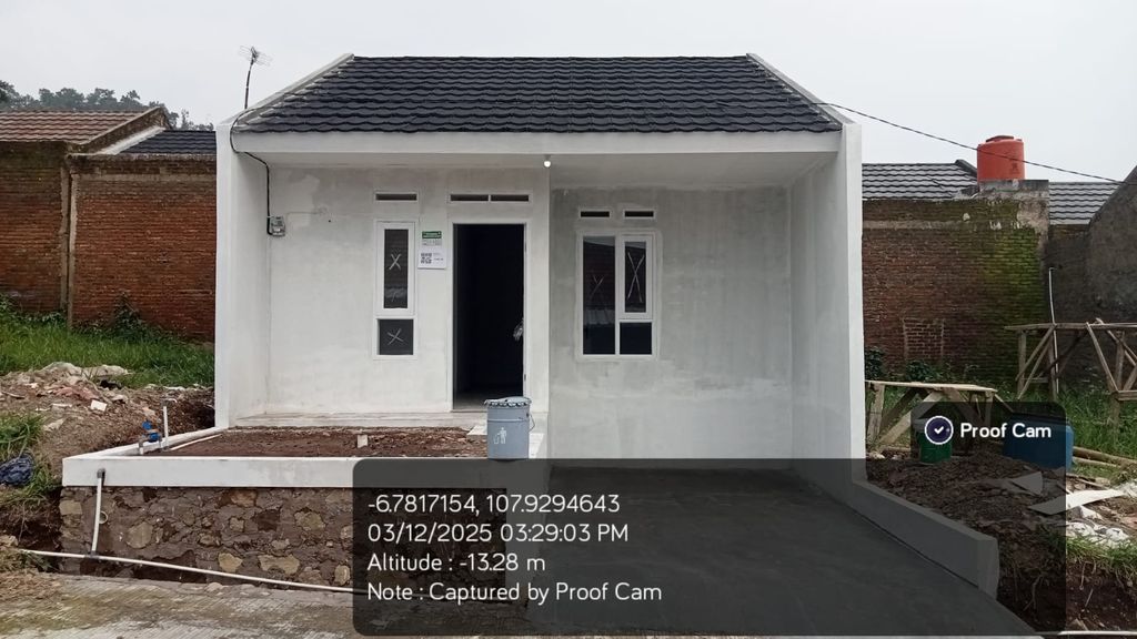 foto tampak rumah tipe 36 / 60 perumahan BUMI KENANGA ASRI 2