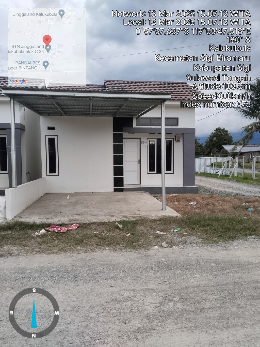 foto contoh rumah perumahan JEVALAND KALUKUBULA 2