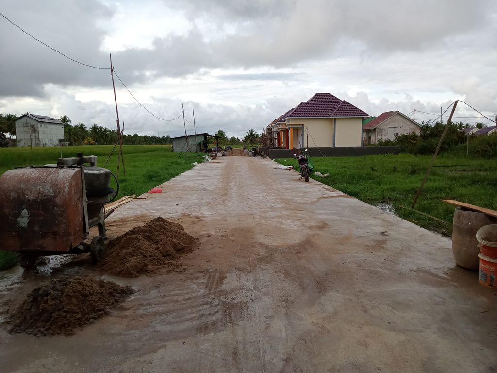 foto gerbang perumahan GRIYA PRAMUKA PERMAI 2