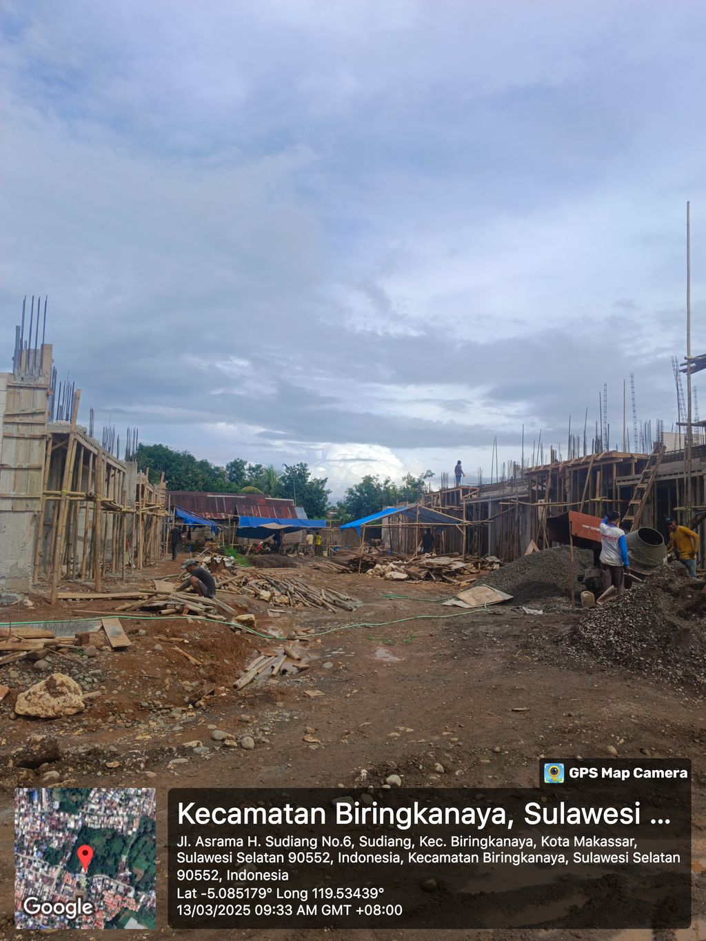 foto posisi tengah perumahan SAKURA VILLAGE 2