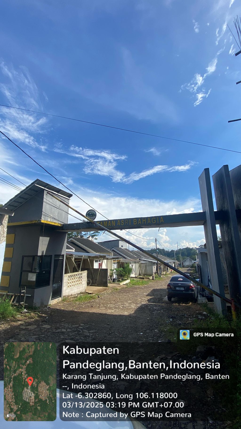 foto gerbang perumahan Taman Asri Bahagia (TAHAP 2)