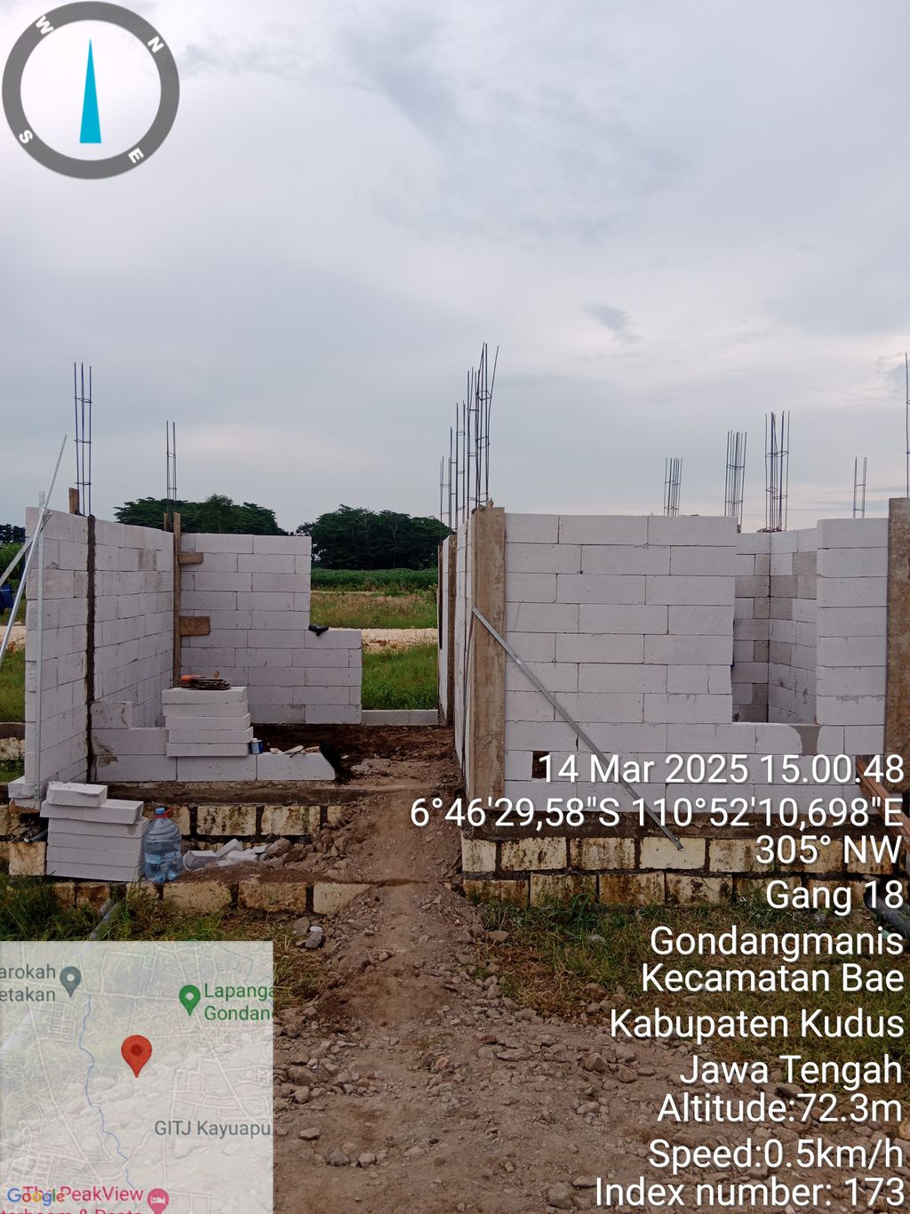 foto contoh rumah perumahan BHUMI MURIA ALAYA