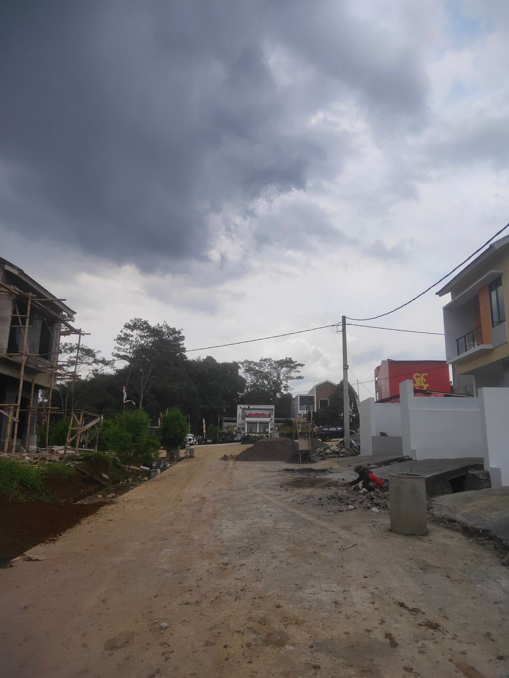 foto posisi tengah perumahan WANDRI MAJALAYA ASRI