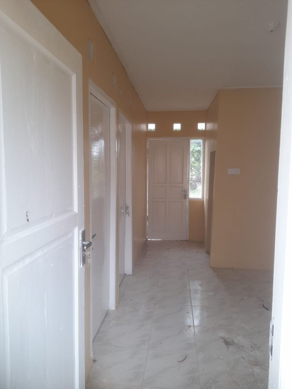 foto denah rumah tipe RST 36/105 B Gardu perumahan Perumnas Bumi Air Raja