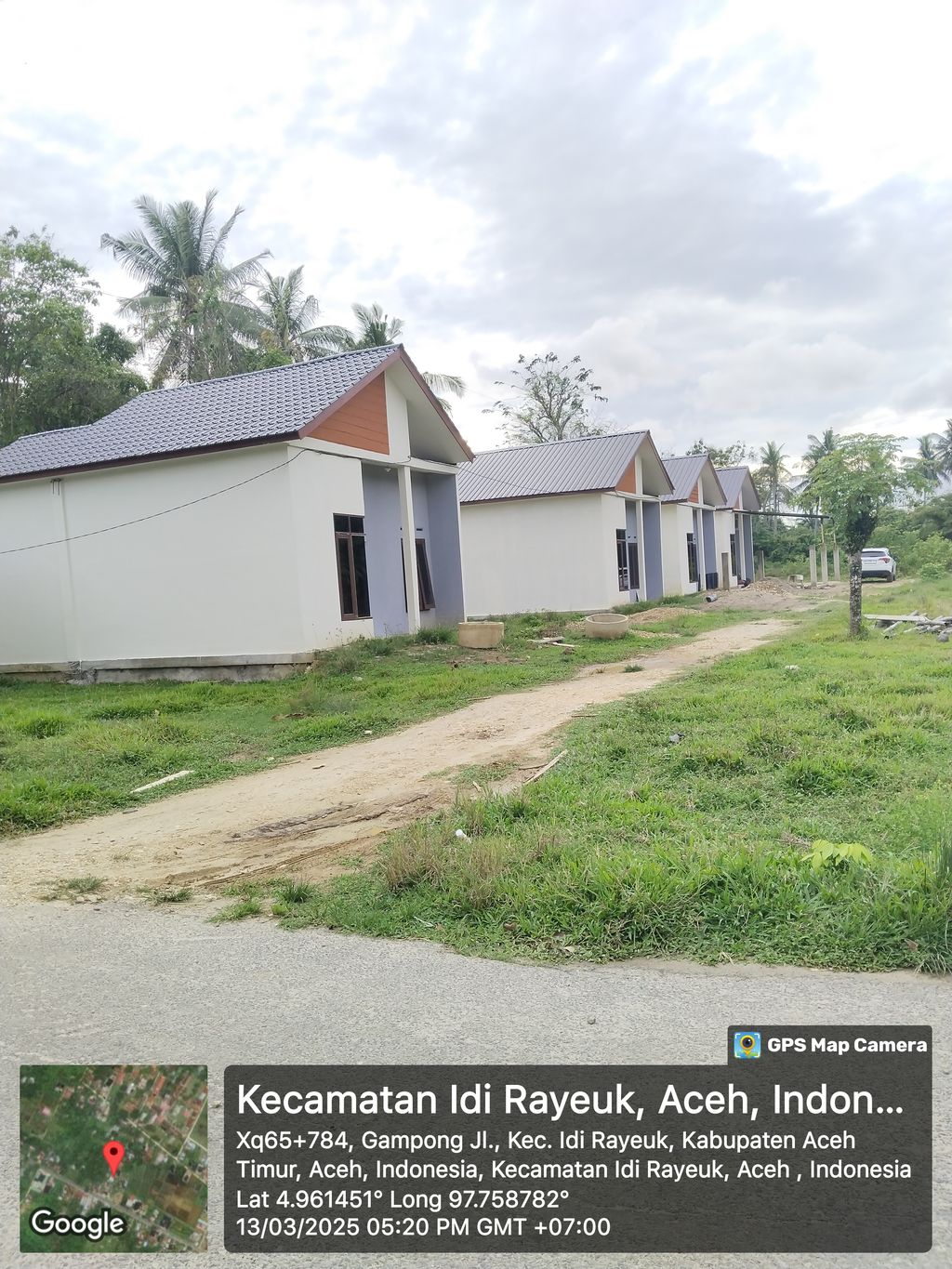 foto posisi tengah perumahan Agam Bintang Timur