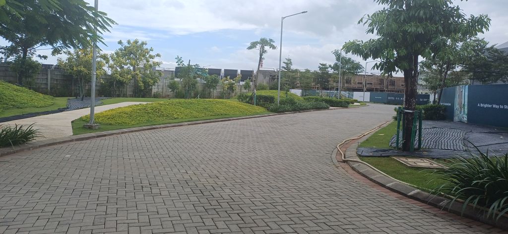 foto posisi tengah perumahan Cluster Alstonia Tahap 2