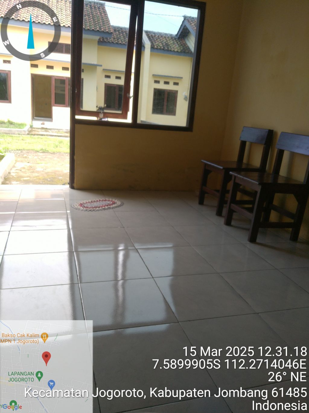 foto posisi tengah perumahan BERKAH PRATAMA REGENCY