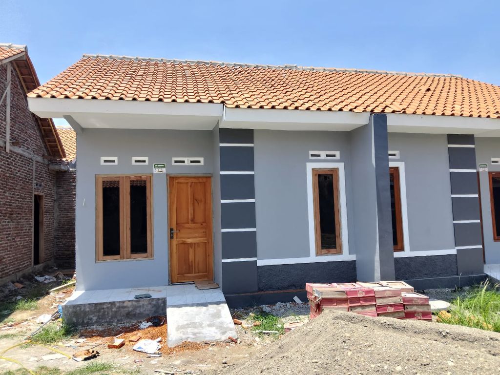foto tampak rumah tipe 36/60 perumahan Perum Pantura Regency Kertomulyo