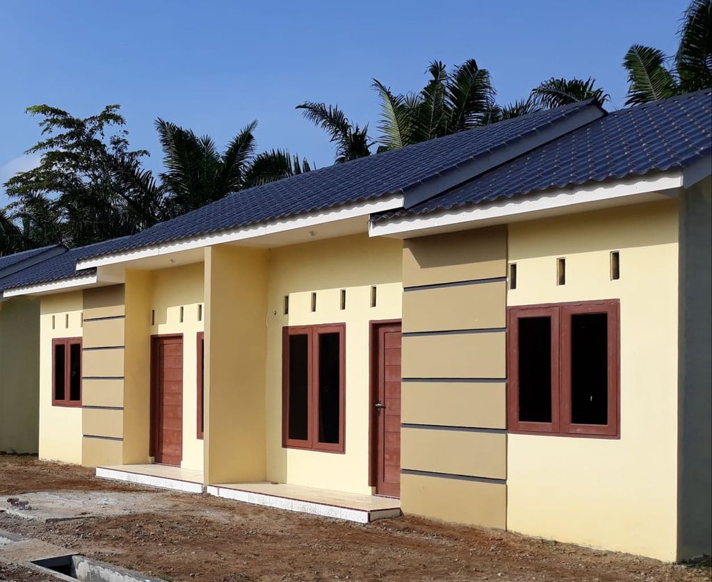foto tampak rumah tipe 36/98 perumahan Perum. Griya Mitra Sarana Asri