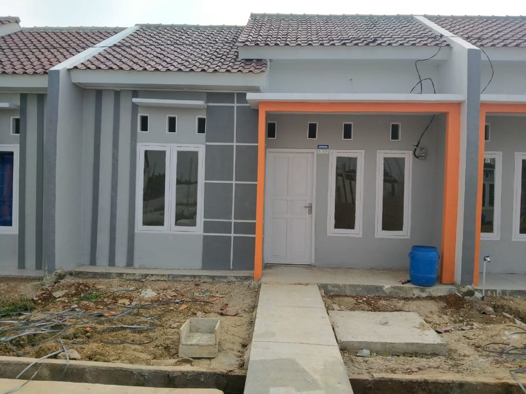 foto tampak rumah tipe 33/66 - 166jt perumahan PONDOK MUTIARA