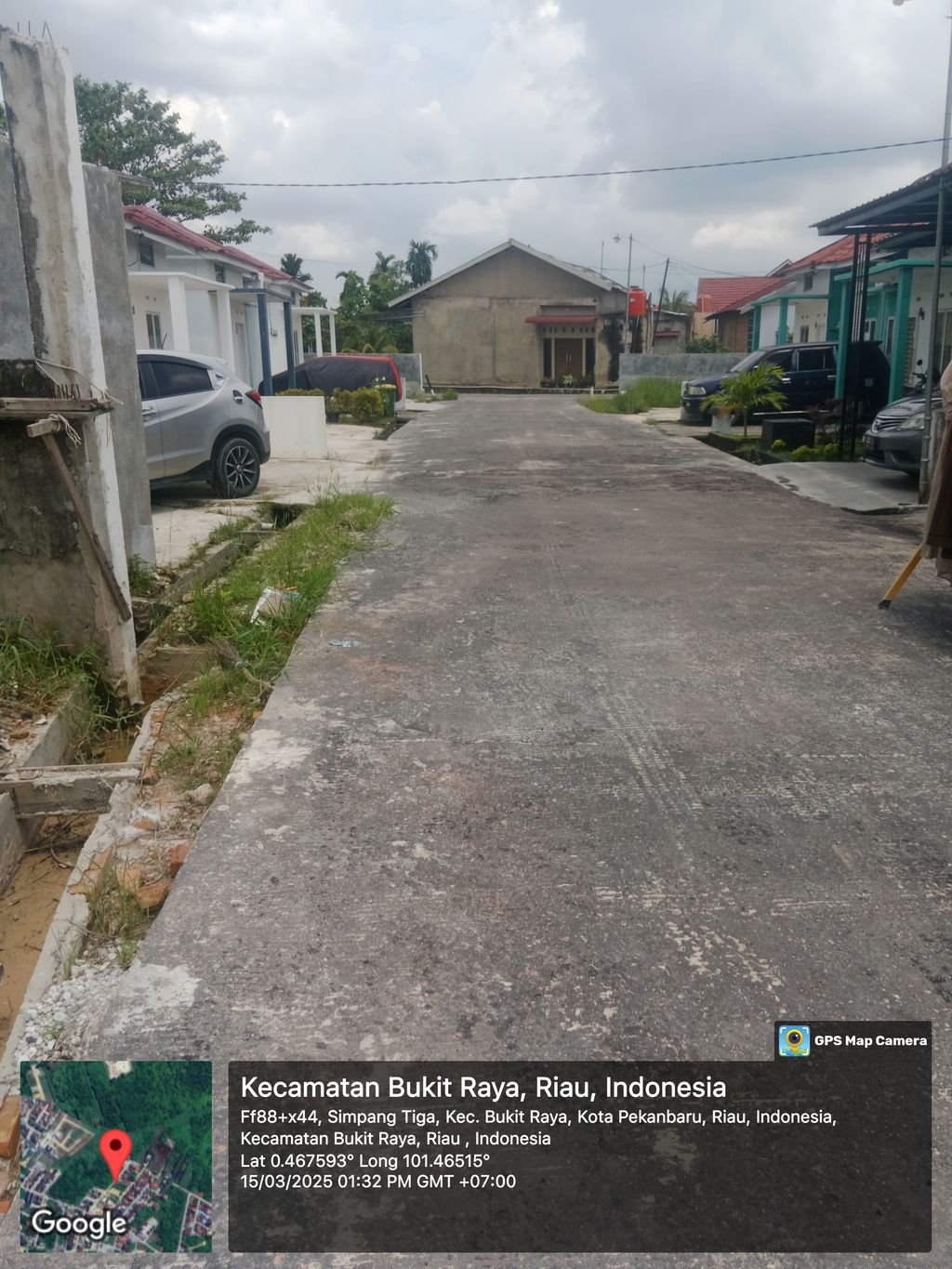 foto posisi tengah perumahan RANTAN HOUSE 2