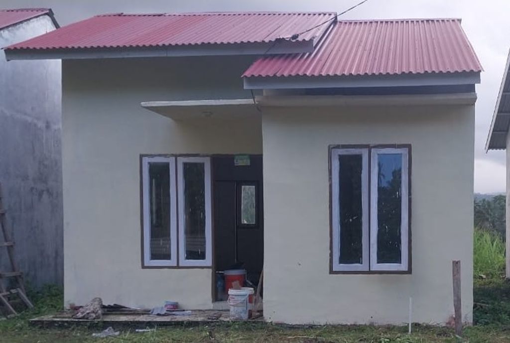 foto tampak rumah tipe Maesaan perumahan KOKA HILLTOP RESIDENCE