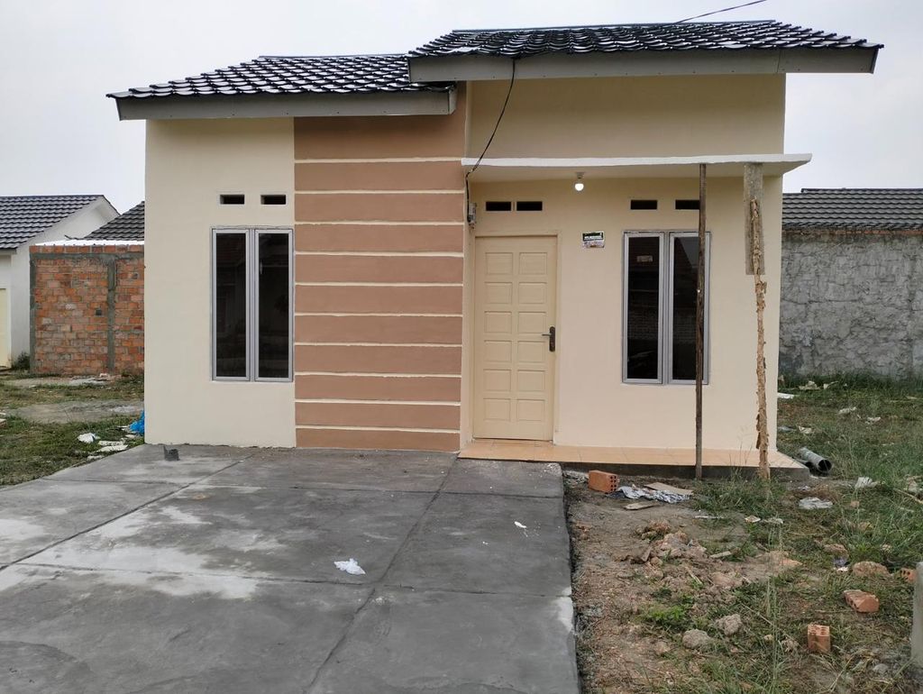 foto tampak rumah tipe Subsidi 2025 perumahan GRIYA MAS