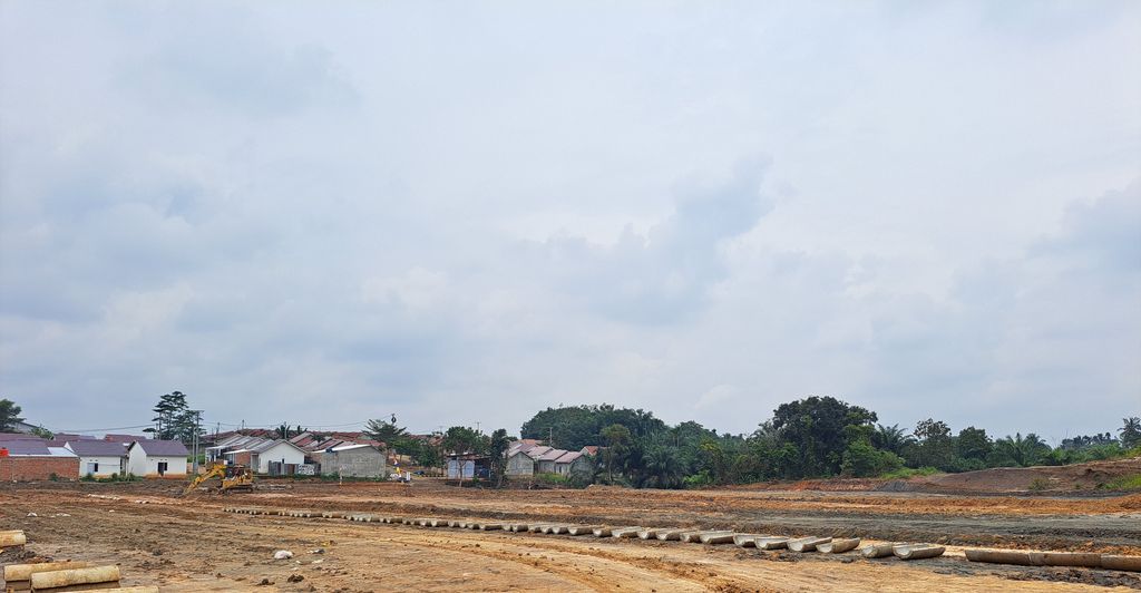 foto posisi tengah perumahan Permata Mutiara