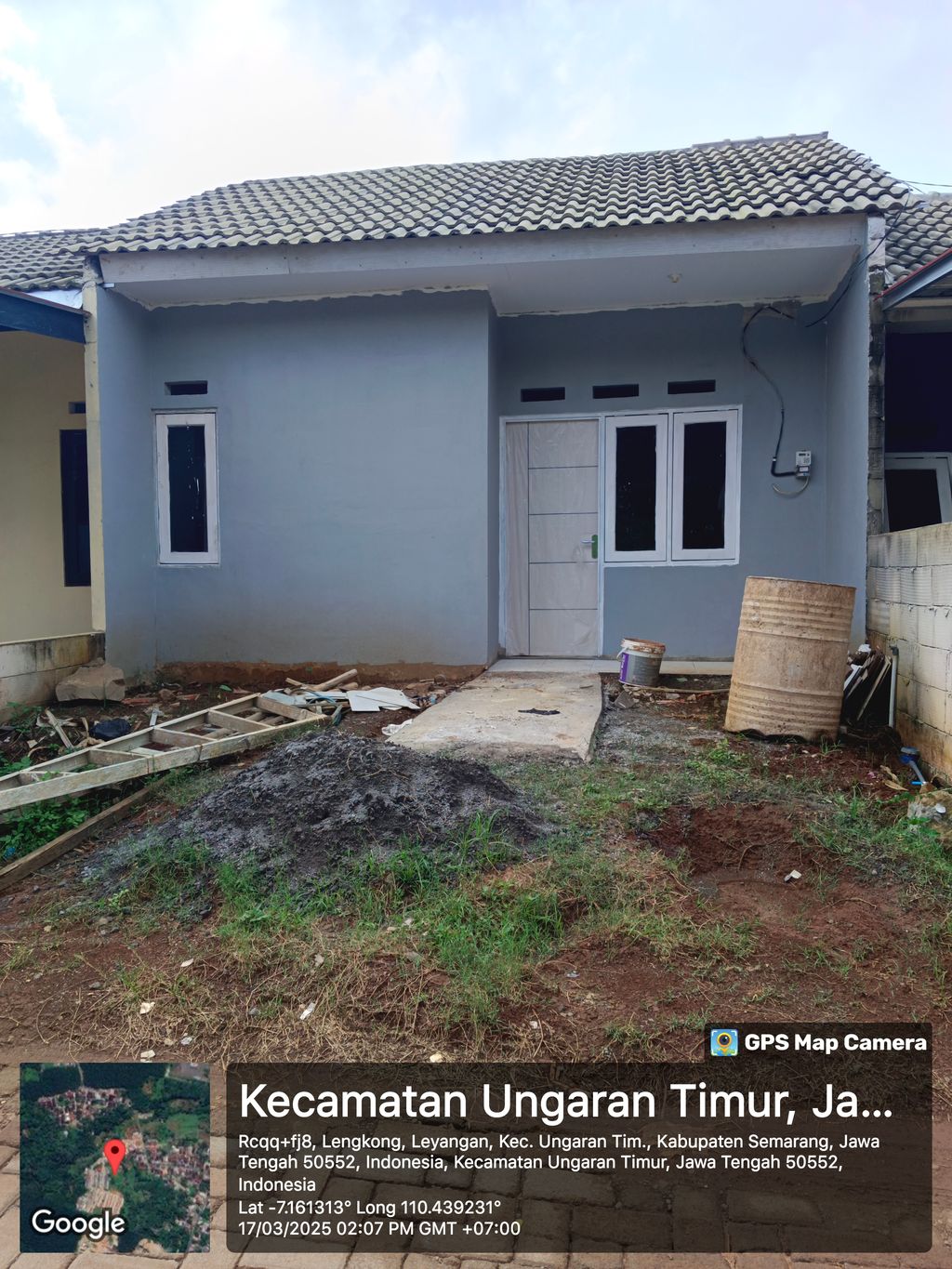foto tampak rumah tipe SUBSIDI 2025 perumahan Lembah Leyangan