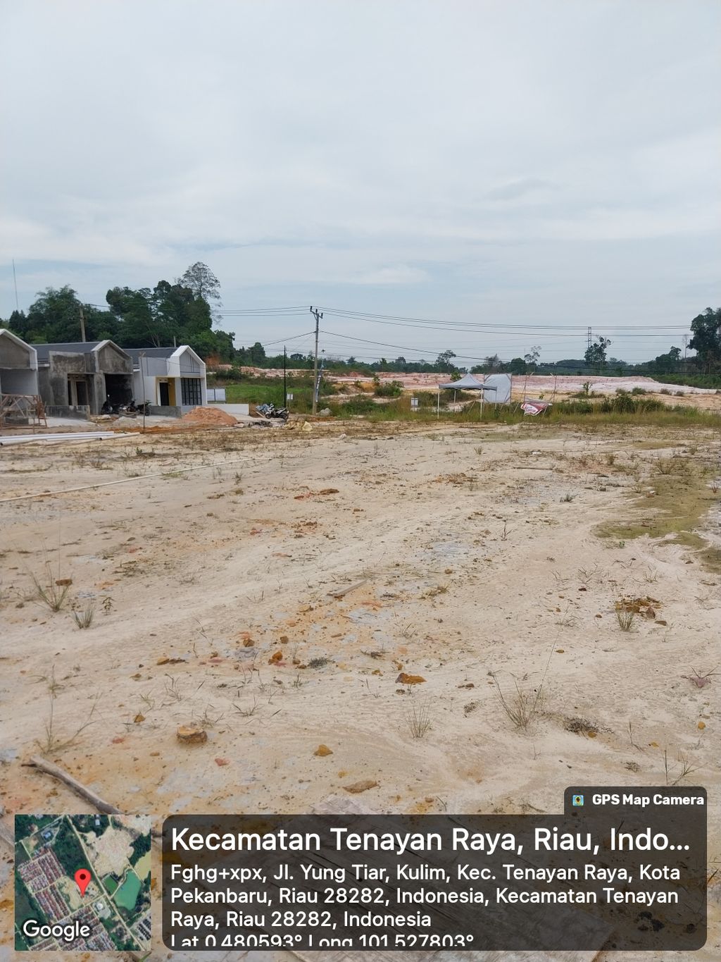 foto posisi tengah perumahan MOLA GARDEN