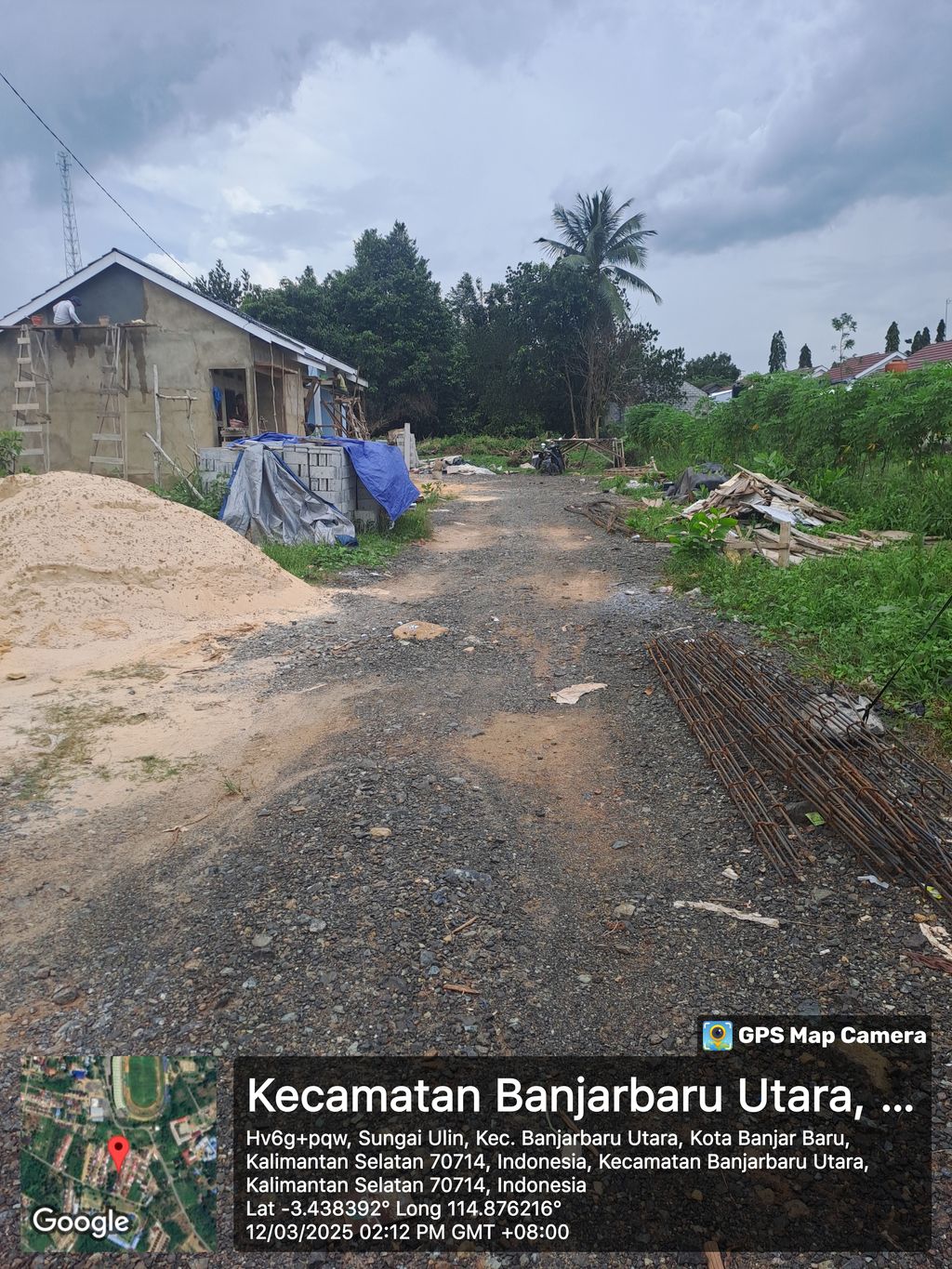 foto posisi tengah perumahan AROFAH