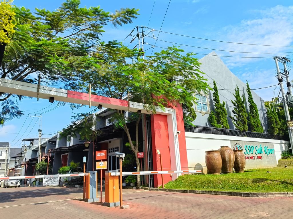 foto gerbang perumahan SSP SALT RIVER TAHAP 2