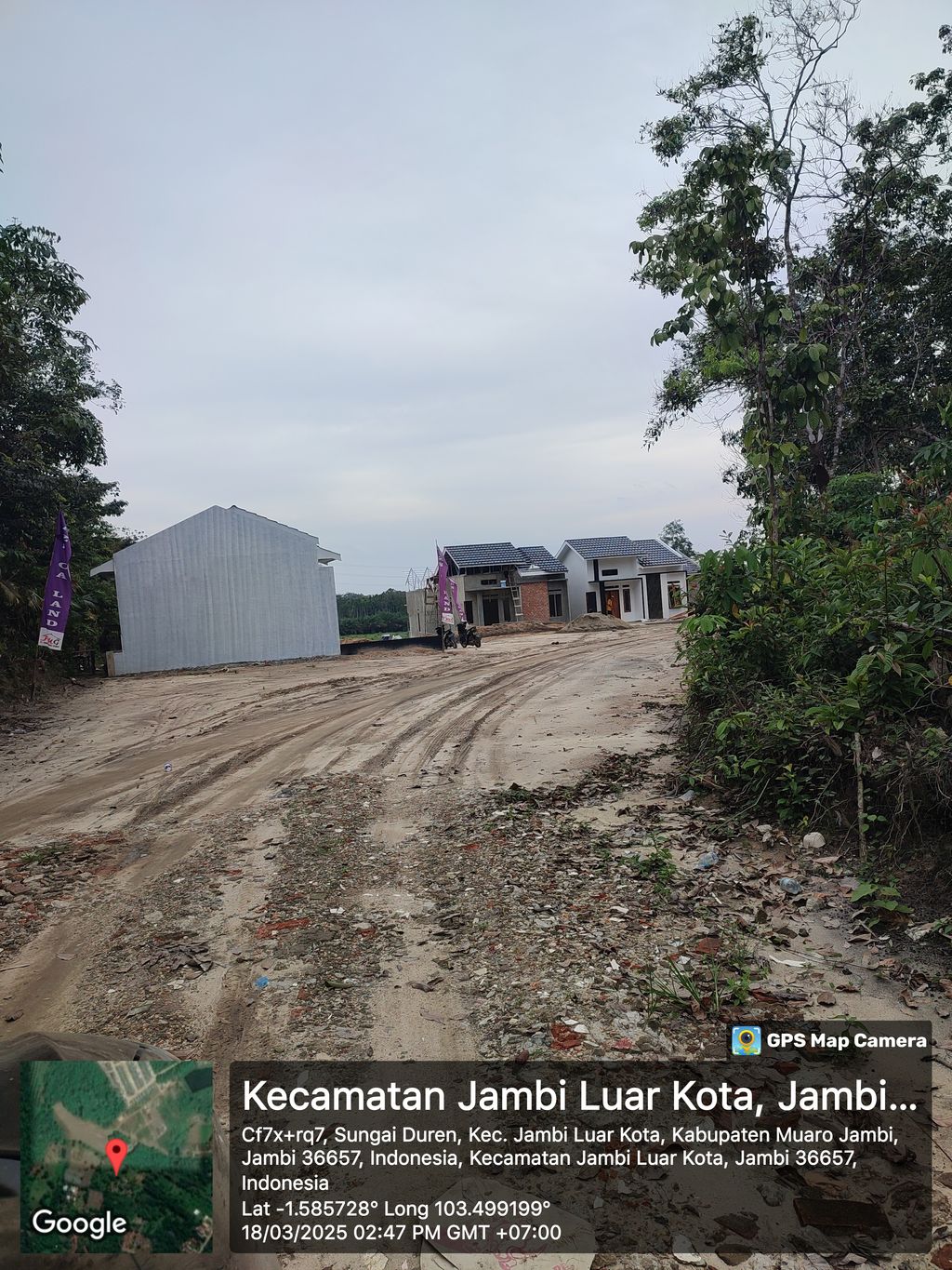 foto gerbang perumahan Fazs Ca Land