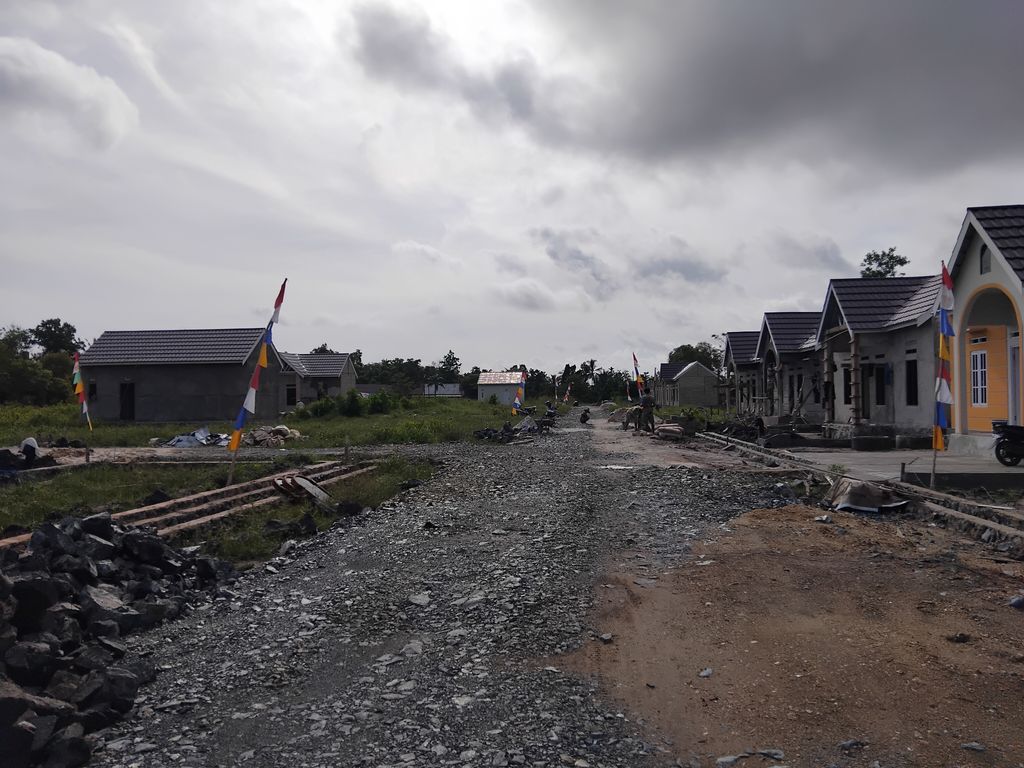 foto contoh rumah perumahan Amara Regency