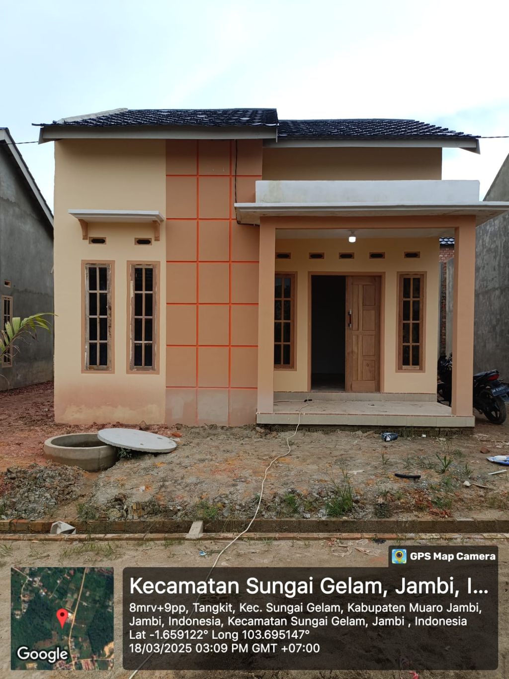 foto tampak rumah tipe 36 (subsidi) perumahan BERKAH INDAH LESTARI 7