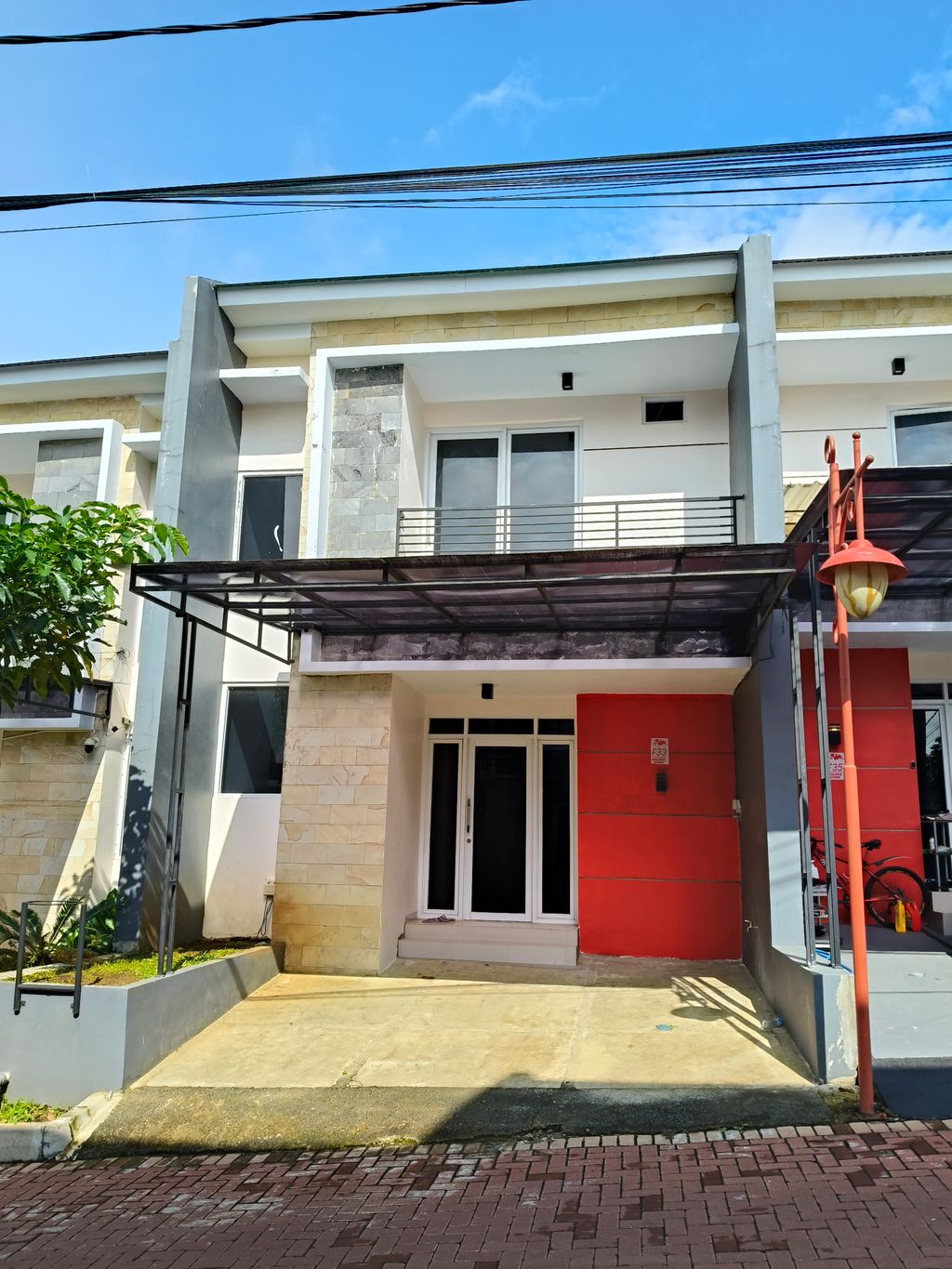 foto tampak rumah tipe 69/90 perumahan SSP SALT RIVER TAHAP 2