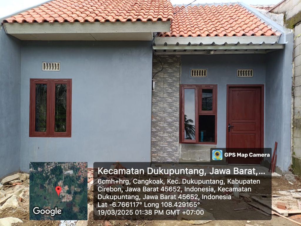 foto tampak rumah tipe 30/60 perumahan Bukit Nunggul Residence