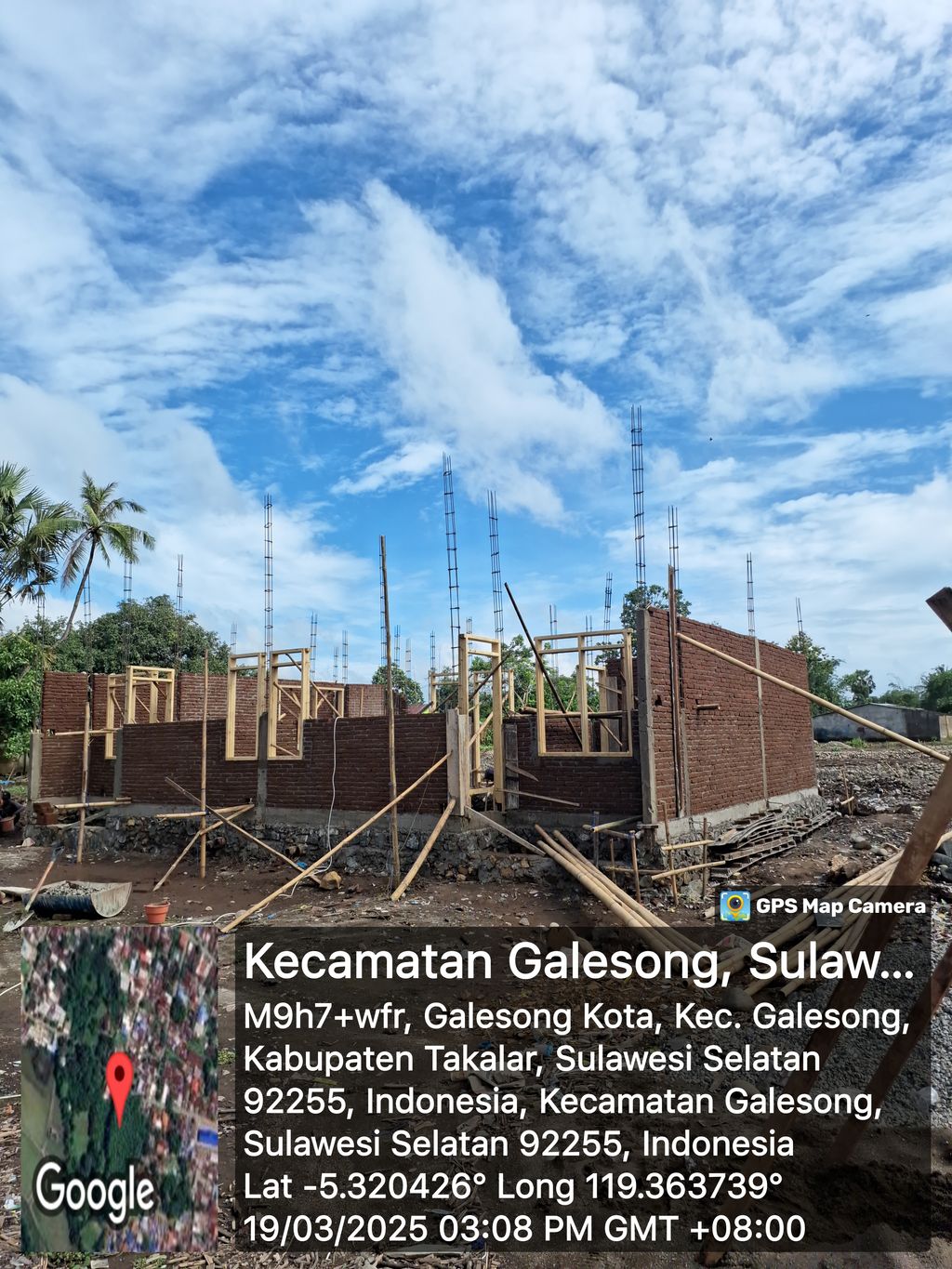 foto contoh rumah perumahan Griya Harapan Sentosa Galesong