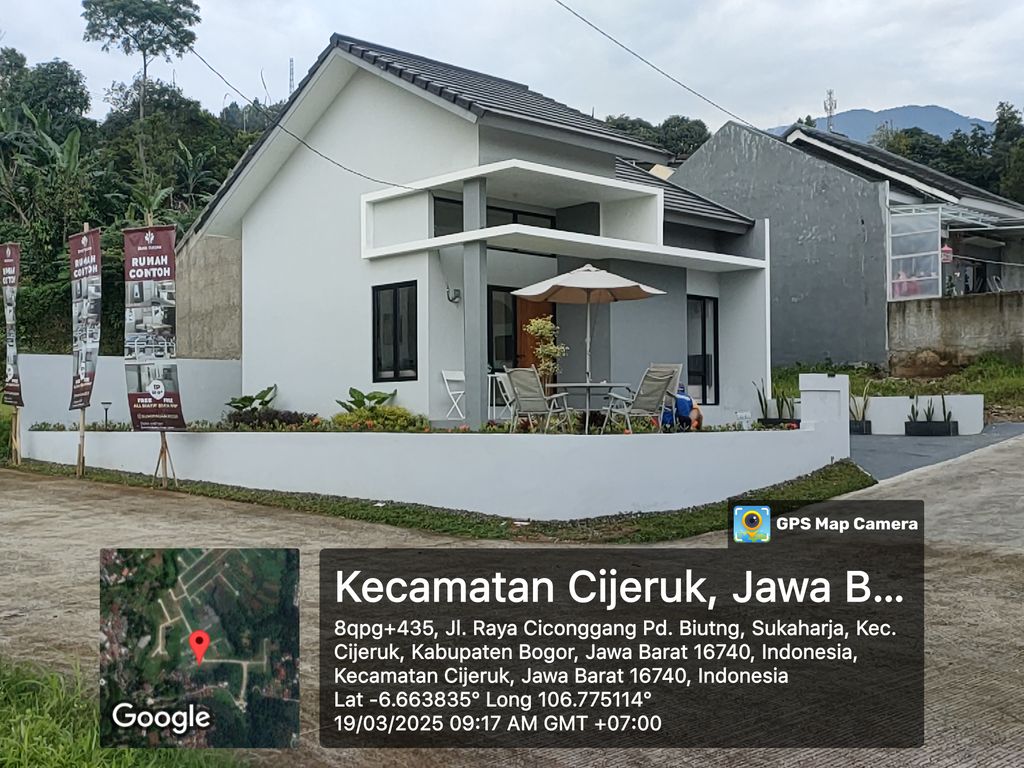 foto contoh rumah perumahan Bumi Pakuan