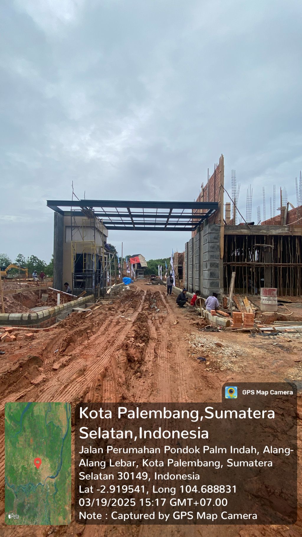foto gerbang perumahan THE AMMAIA HILLS