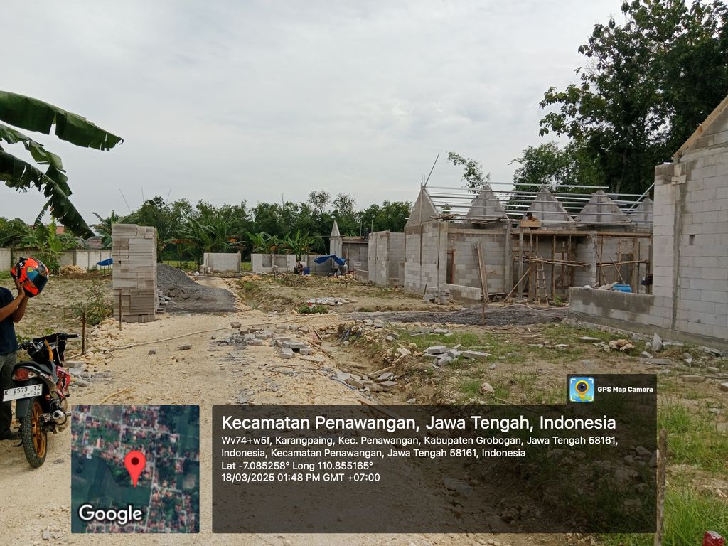 foto posisi tengah perumahan Nawang Janur Kuning