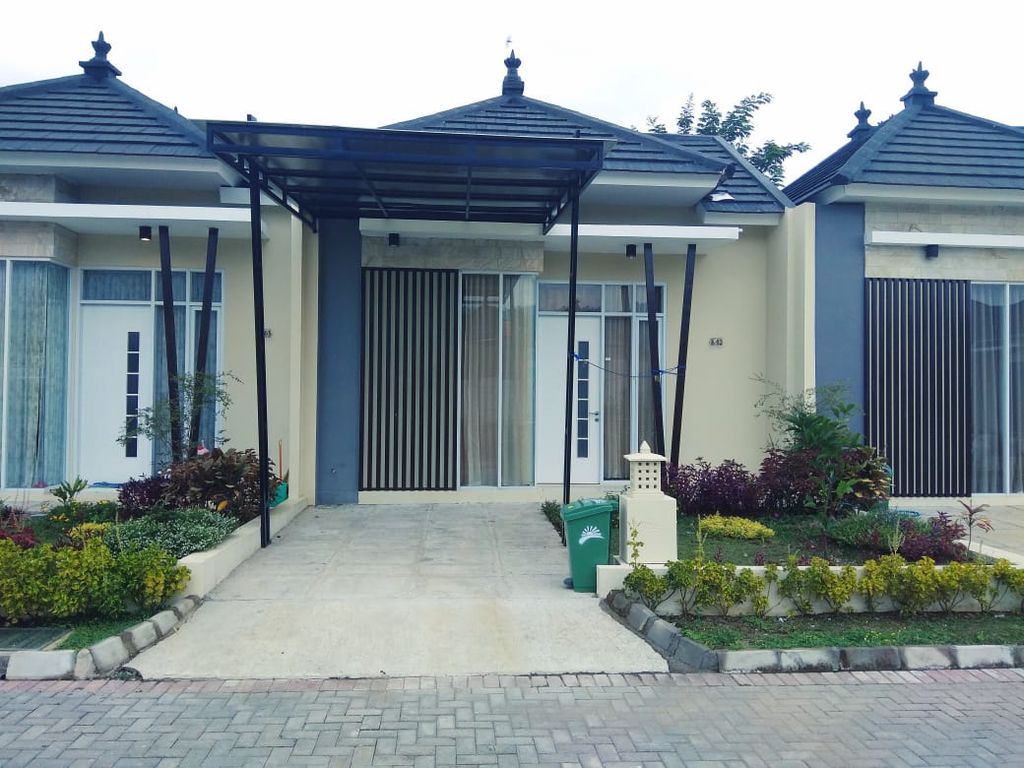 foto tampak rumah tipe 45 perumahan Mentari Permai Residence