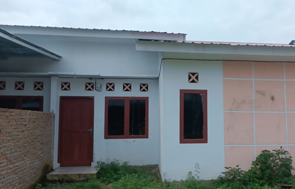 foto tampak rumah tipe 36(2025) perumahan Grand Borista