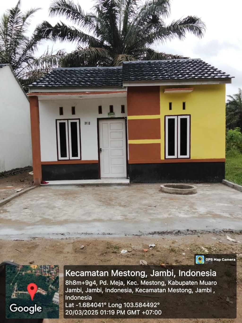 foto tampak rumah tipe RSH Subsidi perumahan Bungsu Irdani 1