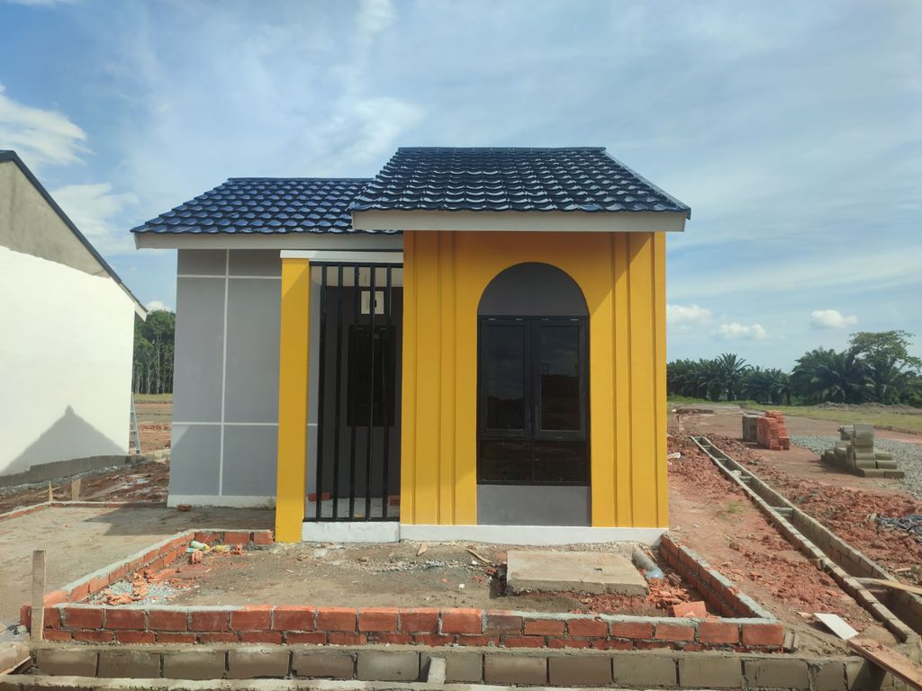 foto contoh rumah perumahan UNSIYYAH RESIDENCE