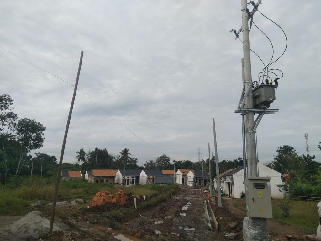 foto gerbang perumahan AMARAJA RESIDENCE