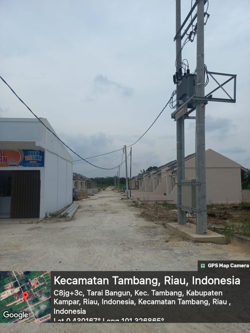 foto gerbang perumahan RAIA PURNAMA ASRI