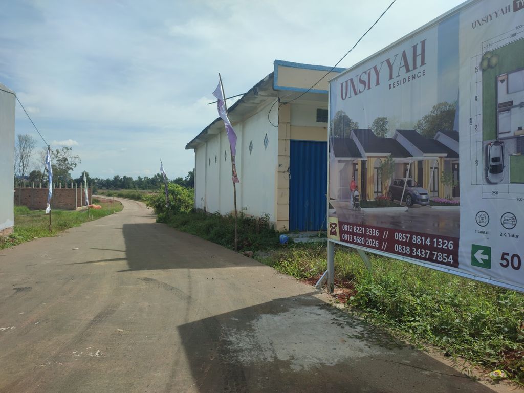 foto gerbang perumahan UNSIYYAH RESIDENCE
